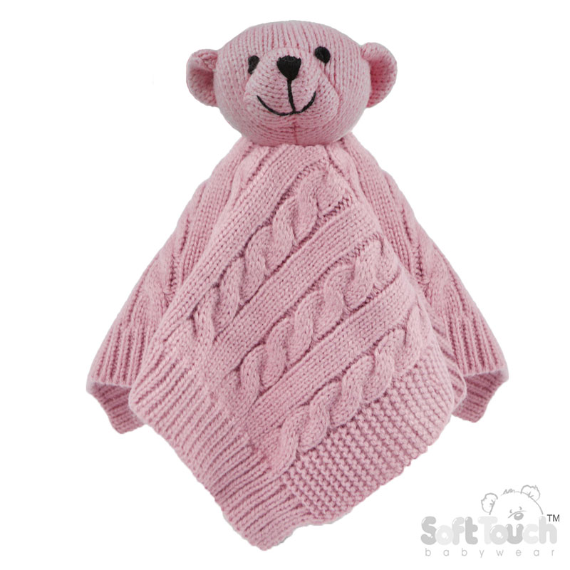 Pink on sale teddy comforter